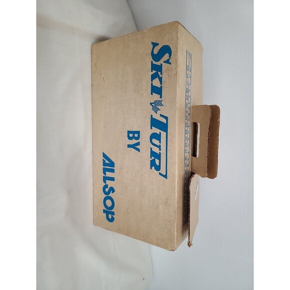 Rare Vintage SKI-TUR cross Country Womans 7 Shoes W/box AWESOME!!! - Picture 12 of 12